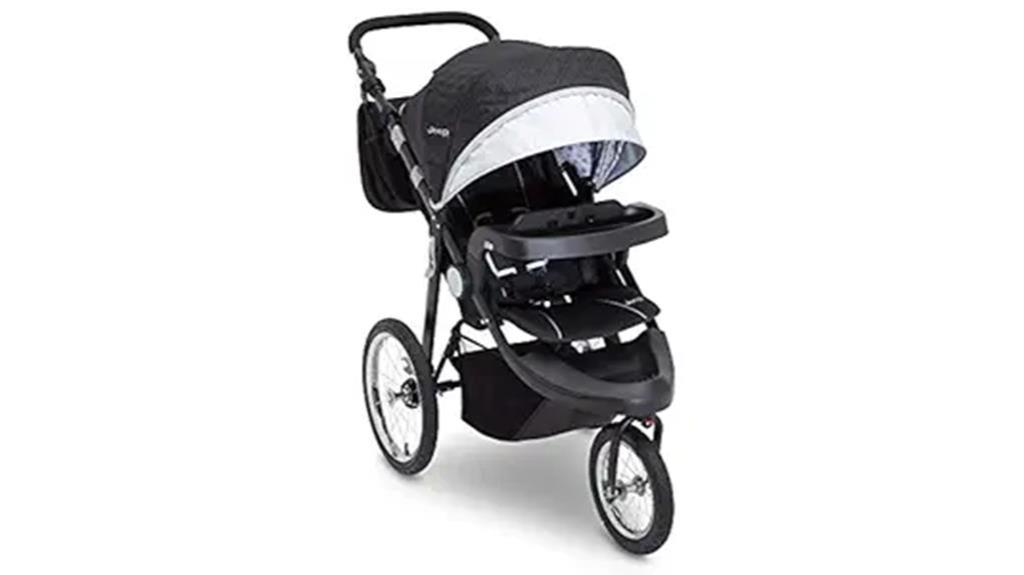 jeep cross country jogging stroller review from Daily Daddy Dose