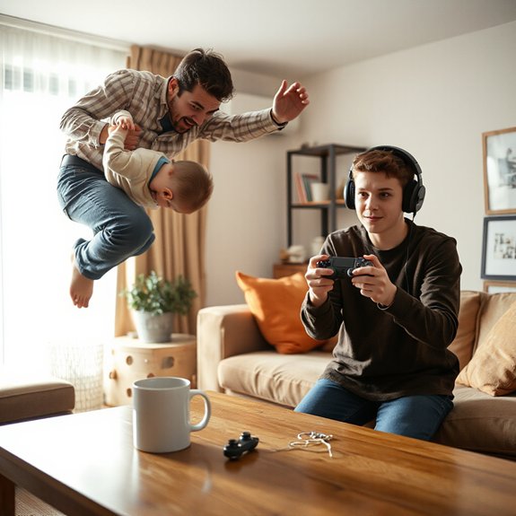 reflexes dad vs gamer